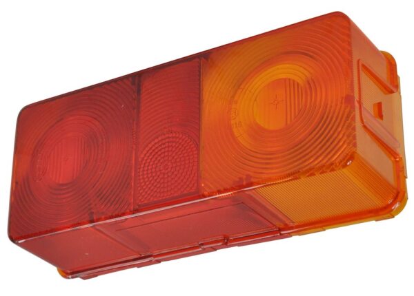 Right-hand rear light lens to fit John Deere 30 and 40 Series, replaces AL27008