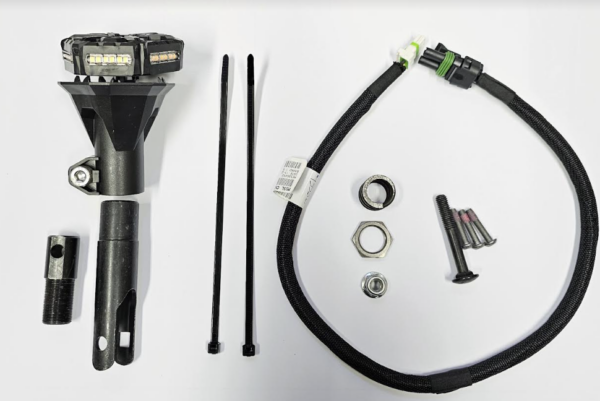 LED non-rotating beacon light kit to fit John Deere 7R, 8000, 8R and 9000 Series, replaces RE596638