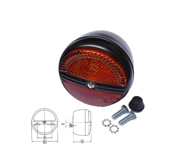 Rear light LH/RH to fit John Deere 20, 30, 40 and 50 Series