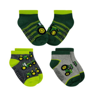 John Deere Baby Tractor Socks 3 Pack