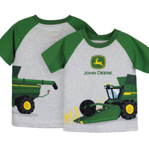 John Deere Kids Harvest Time Combine T-Shirt