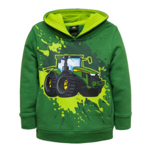 John Deere Kids Splash Tractor Hoodie - Green
