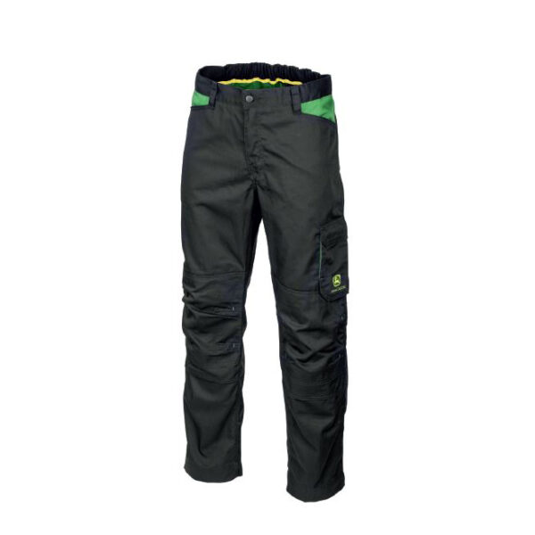 John Deere Adults Field Work Trousers - Black