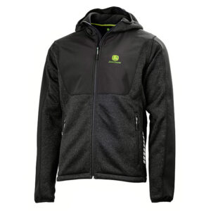 John Deere Adults Fleece Jacket - Black