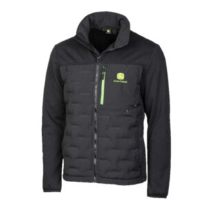 John Deere Adults Black Operator Hybrid Jacket