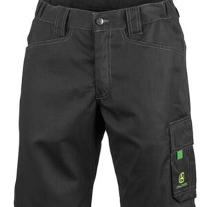 John Deere Adults Black Work Shorts