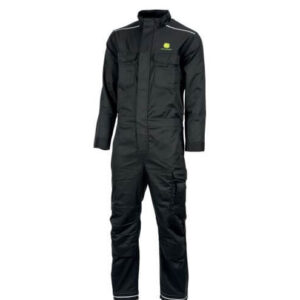 John Deere Adults SPFH Black Operator Overalls