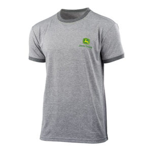 John Deere Adults Active T-Shirt - Grey
