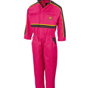 John Deere Kids Pink Overalls