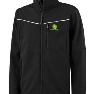John Deere Adults Field Softshell Jacket - Black