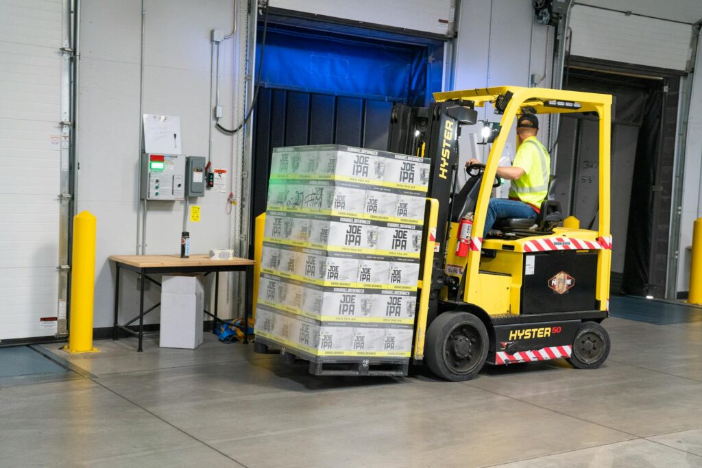 Forklift Safety Lights: Blue Spot, Red Zone, and Warning Systems
