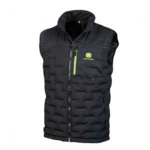 John Deere Adults Black Operator Insulated Bodywarmer