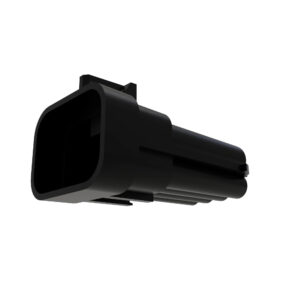 Black Internal Electrical Connector Assembly, 7 Cavities