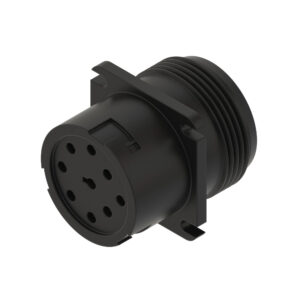 Black External Electrical Connector Housing, 9 Cavities