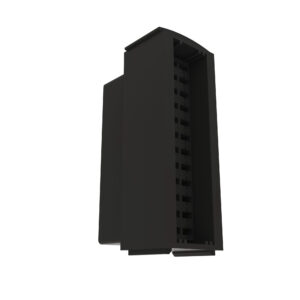 Black External Electrical Connector Housing, 24 Cavities