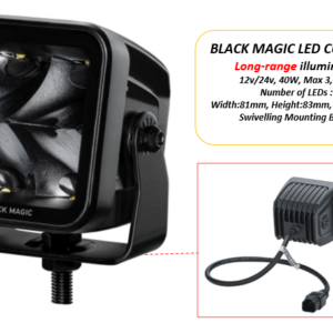 Black Magic Cube 3.2" Led Light