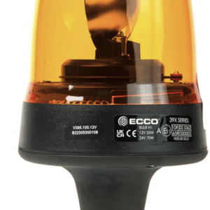 Rotating Beacon 12v, Flexible Pole Mount
