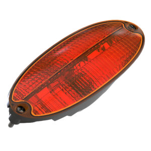 Rear Fender Mounted Oval Tail Lamp, 12 Volts